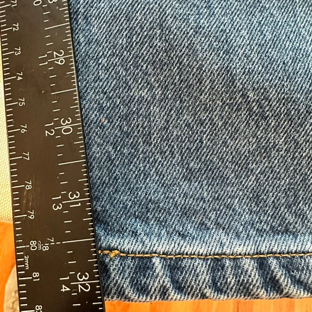 NWT Levi's 550 Jeans Mens 42x32 Blue Relaxed Fit Medium Wash Denim Red Tab